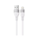 Кабель USB-Lightning Proove Soft Silicone 3A 1m White