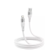 Кабель USB-Lightning Proove Soft Silicone 3A 1m White