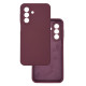 Чохол накладка Silicone Cover Soft Touch ЗК Samsung A27 Бордовий