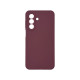 Чохол накладка Silicone Cover Soft Touch ЗК Samsung A27 Бордовий