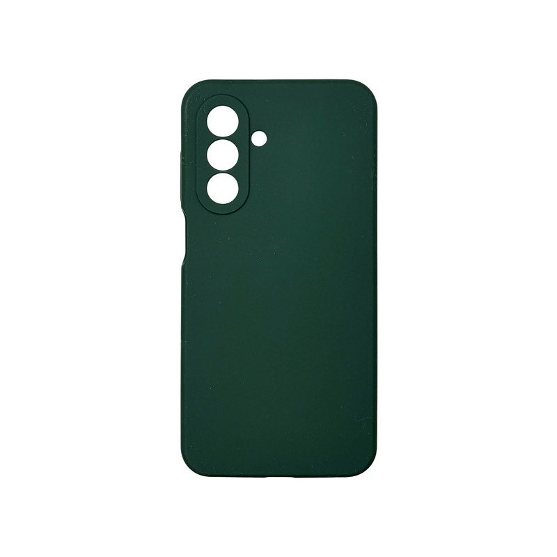 Чохол накладка Silicone Cover Soft Touch ЗК Samsung A27 Темно-зелений