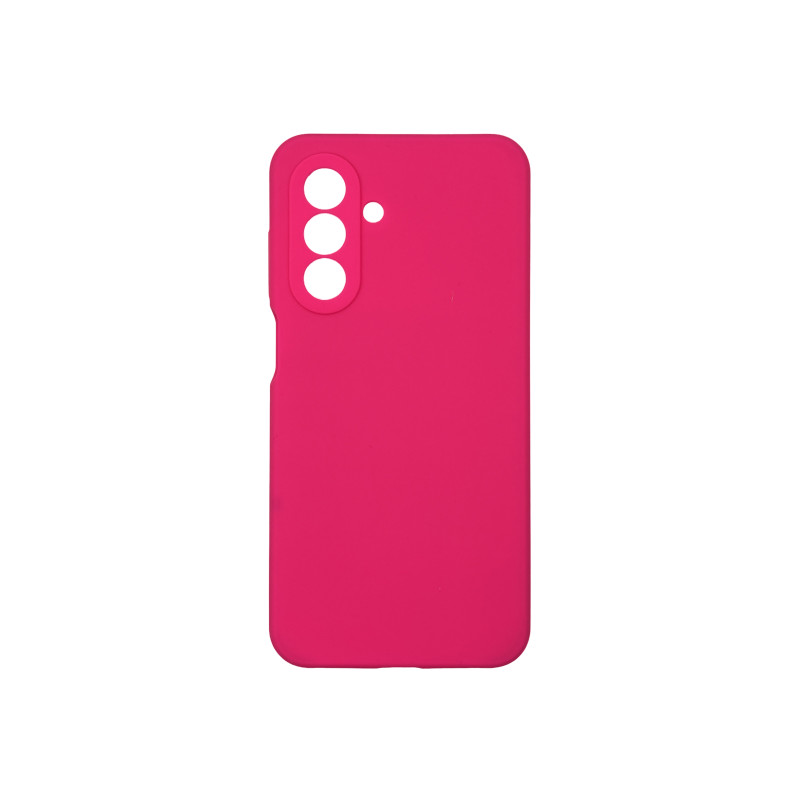 Чохол накладка Silicone Cover Soft Touch ЗК Samsung A27 Фуксія