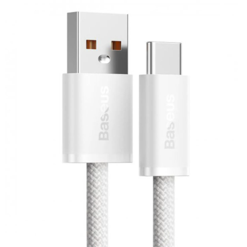 Кабель USB-Type C Baseus Dynamic Series Fast Charging 100W 1m White