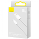 Кабель USB-Type C Baseus Dynamic Series Fast Charging 100W 1m White