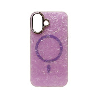Чохол накладка Luxury Marble iPhone 16 Purple