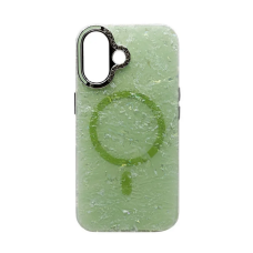 Чехол накладка Luxury Marble iPhone 17 Green