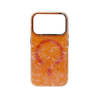 Чохол накладка Luxury Marble iPhone 17 Pro Orange