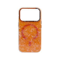 Чохол накладка Luxury Marble iPhone 17 Pro Orange