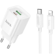 МЗП Hoco C147A Charm PD20W+QC3.0 Type-C to Lightning