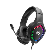 Навушники ігрові дротові MARVO Wired Headset H8360 USB+3.5mm RGB