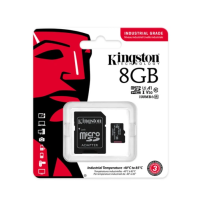 Карта пам’яті Micro SD Kingston 8 ГБ Class 10 + Adapter