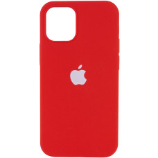 Чехол Silicone Case iPhone 13 Pro Max Красный (Dark Red)