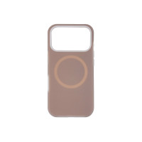 Чохол Matte Neon Magnetic Silicone Case Коричневий (Brown) iPhone 17 Pro Max