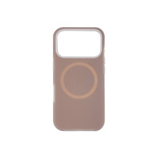 Чехол Matte Neon Magnetic Silicone Case Коричневый (Brown) iPhone 17 Pro Max