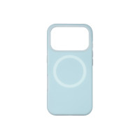 Чохол Matte Neon Magnetic Silicone Case Блакитний (Blue) iPhone 17 Pro
