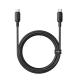 Кабель Type-C to Type-C Baseus Silky Series Fast Charging 100W (2m) black