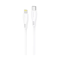 Кабель Type C to Lightning Proove Simle Silicone 27W 1m White