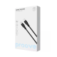 Кабель Proove Simple Silicone Type-C to Type-C 60W 2m Black