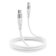 Кабель Type C-Type C Proove Soft Silicone 60W 1m White