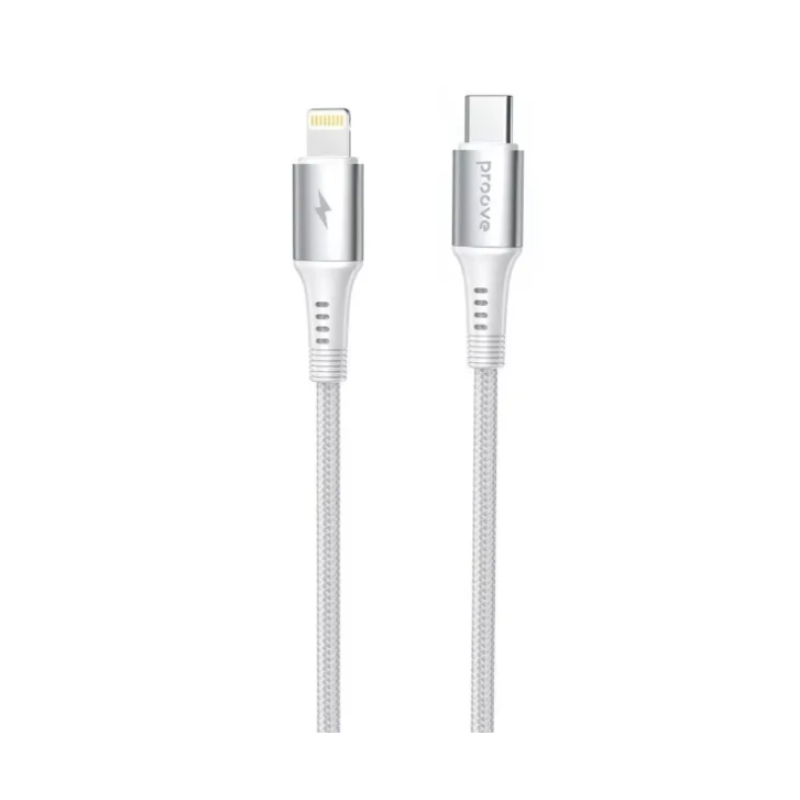 Кабель Proove WireX Type-C to Lightning 27W 1m white
