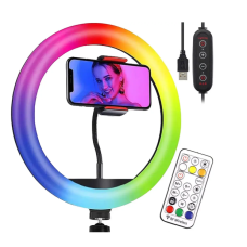 Кільцева світлодіодна LED-лампа LJJ-36 RGB 36 см