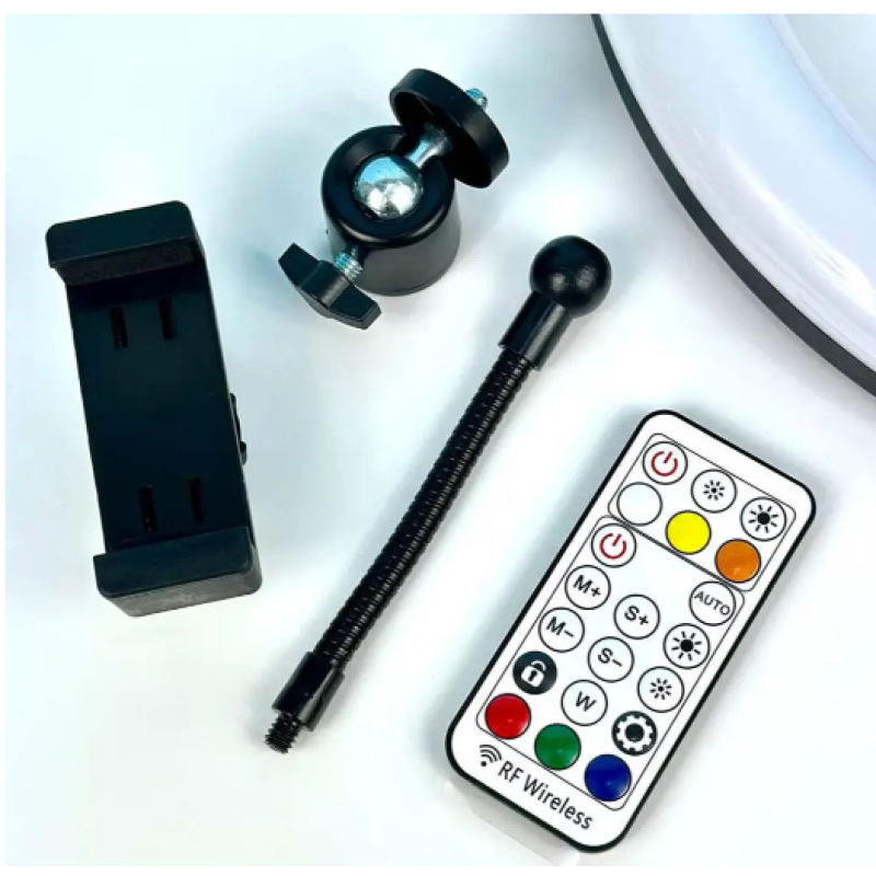 Кільцева світлодіодна LED-лампа LJJ-36 RGB 36 см