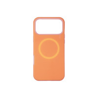 Чохол Matte Neon Magnetic Silicone Case Помаранчевий (Orang) iPhone 17 Pro Max