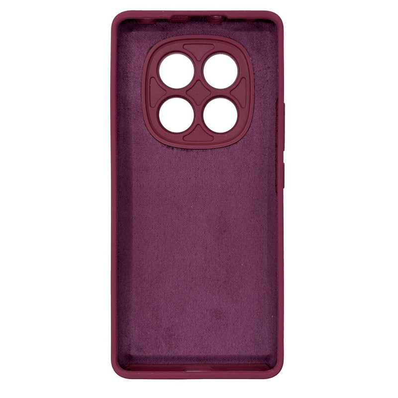 Чохол накладка Silicone Cover Soft Touch ЗК Xiaomi Redmi Note 15 Pro 5G Бордовий
