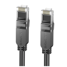 Патч-корд (мережевий кабель) Borofone BUS01 RJ45 6Gb 10 м Black
