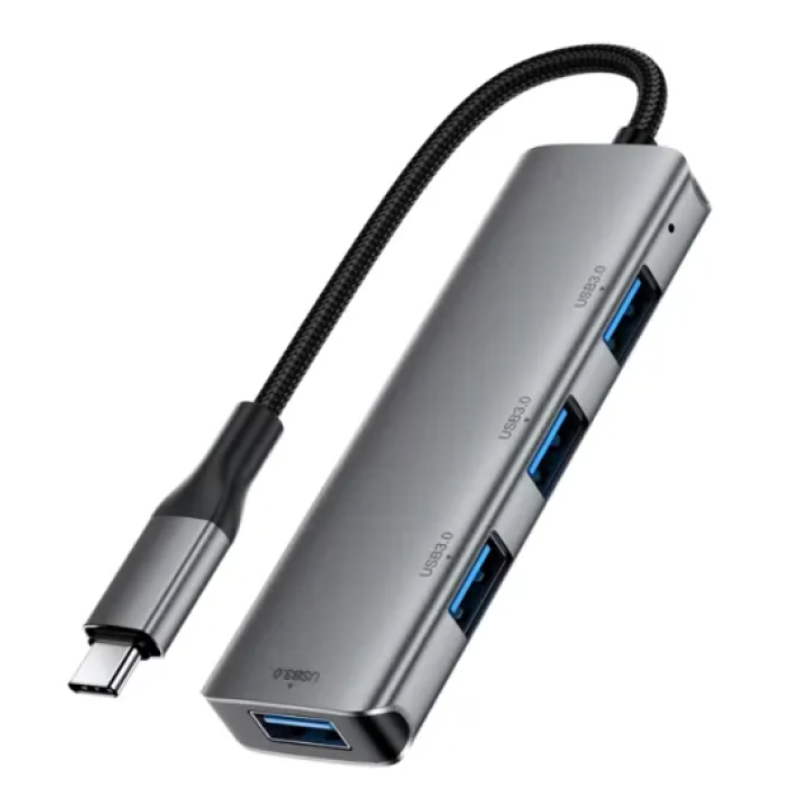 HUB USB-C AceFast J15 Type-C to 4USB