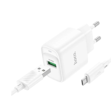 МЗП Hoco C140A Smart Type-C QC3.0 18W White