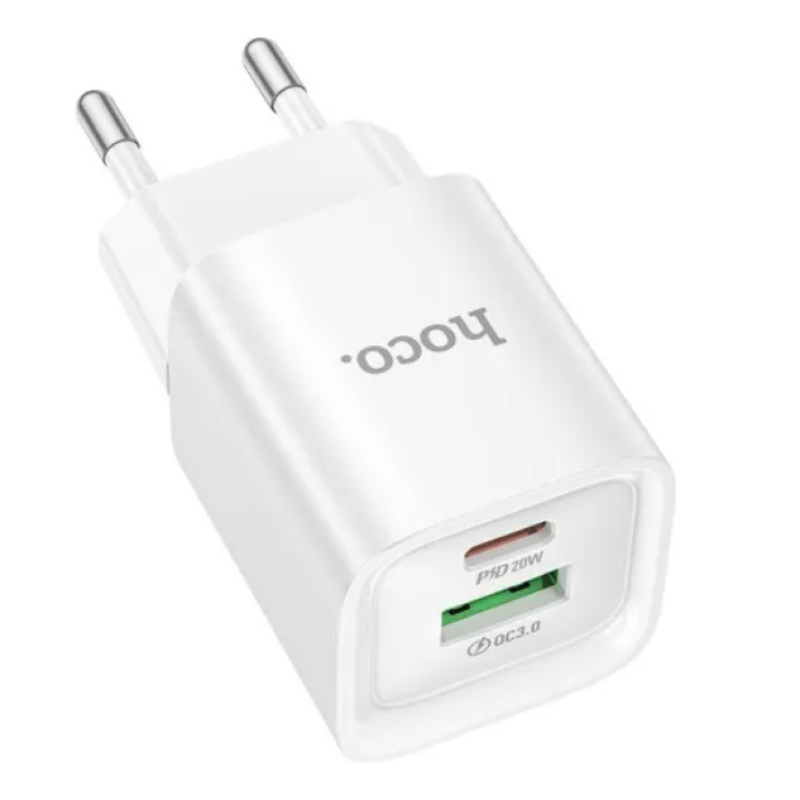 Сетевой адаптер Hoco C147A Charm PD20W+QC3.0