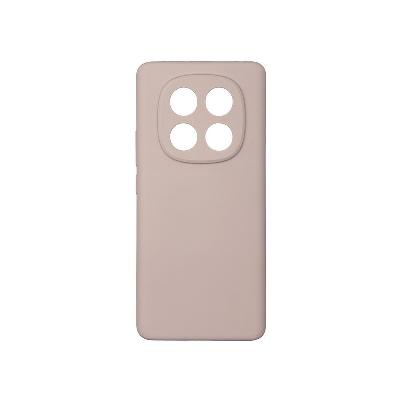 Чехол накладка Silicone Cover Soft Touch ЗК Xiaomi Redmi Note 15 Pro 5G Пудра