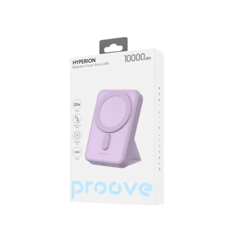 Power Bank Proove Hyperion 20W 10000mAh Purple