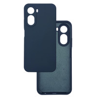 Чехол накладка Silicone Cover Soft Touch ЗК Redmi A7 Pro Тёмно-синий