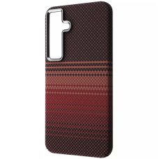 Чехол  накладка Gleam Case Samsung S24 / S25 Gold Stripes