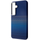 Чехол накладка Gleam Case Samsung S24 / S25 Blue Stripes