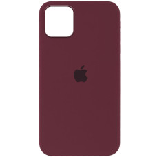 Чехол Silicone Case iPhone 13 Pro Бордовый (Plum)