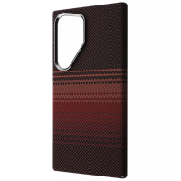 Чохол накладка Gleam Case with Magnetic Ring Samsung S24 Ultra Gold Stripes