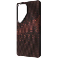 Чехол накладка Gleam Case with Magnetic Ring Samsung S26 Ultra Milky Way