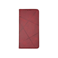 Чохол книжка Business leather Xiaomi Redmi Note 15 4G Червоний