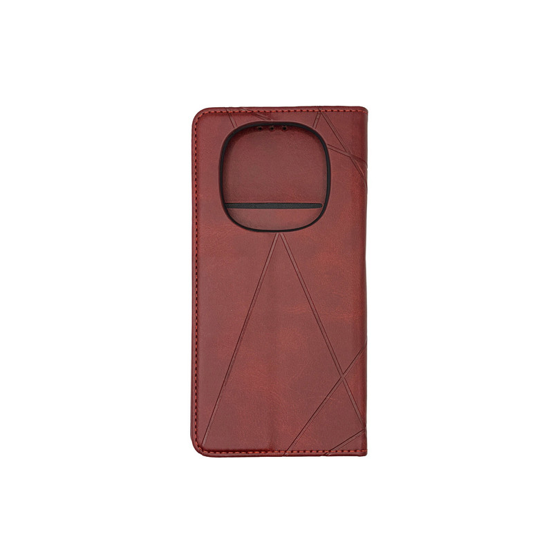 Чохол книжка Business leather Xiaomi Redmi Note 15 4G Червоний