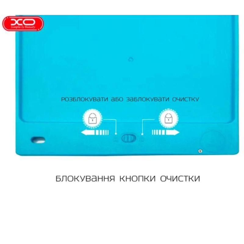 Детская доска для рисования XO-V01 Blue