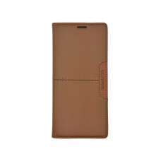 Чохол книжка шкіряний GQ iPhone 12/12 Pro Коричнева