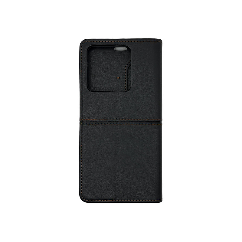 Чохол книжка  шкіряна GQ Xiaomi Redmi Note 13 Pro 5G / Poco X6 Чорна