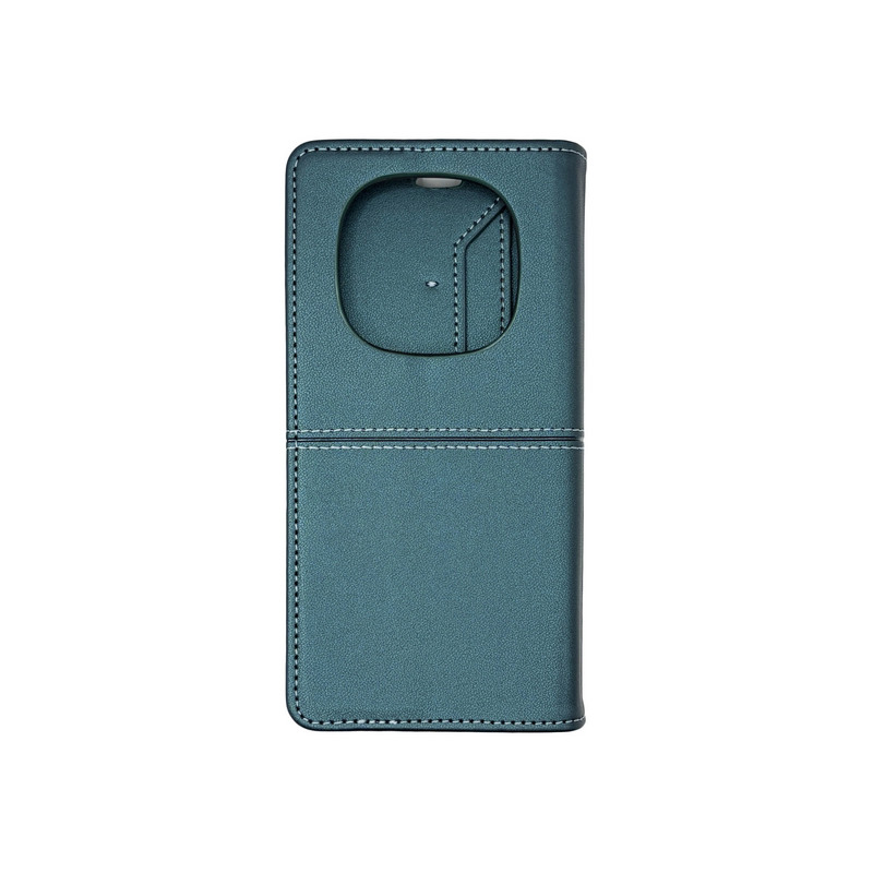 Чехол книжка кожаный GQ Xiaomi Redmi Note 15 Pro 5G Зеленый