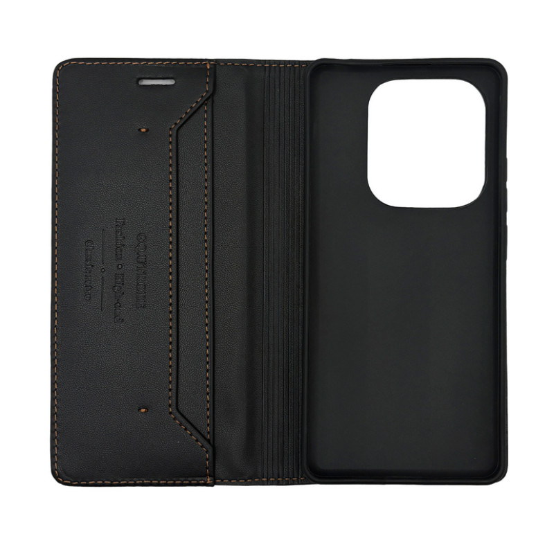 Чохол книжка  шкіряна GQ Xiaomi 15T Чорна
