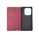 Чохол книжка шкіряна GQ Xiaomi Redmi 15C Бордова
