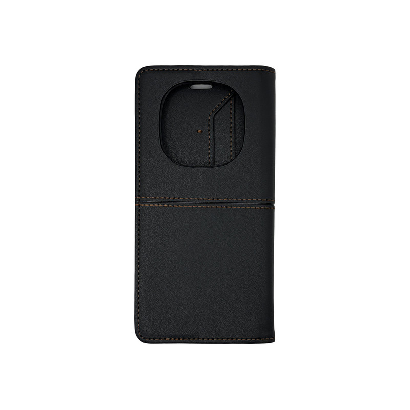 Чохол книжка шкіряна GQ Xiaomi Redmi Note 15 4G/5G Чорна