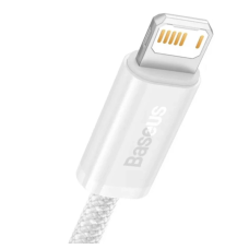 Кабель USB to Lightning Baseus Dynamic Series 2.4A 1 м Білий